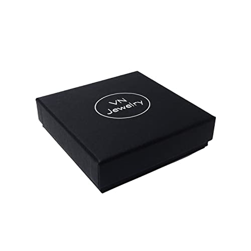 VN Jewellery Gift box against a white background