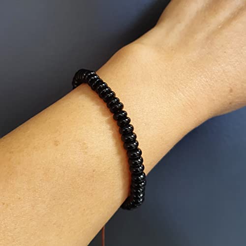 Unisex Gemstone Beaded Bracelet | Handmade 6mm Beaded Gemstone Bracelet Presented in Gift Box