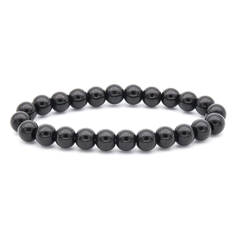 6mm Gemstone Bracelet | Handmade Stretchy Beaded Jewelry for Women and Men