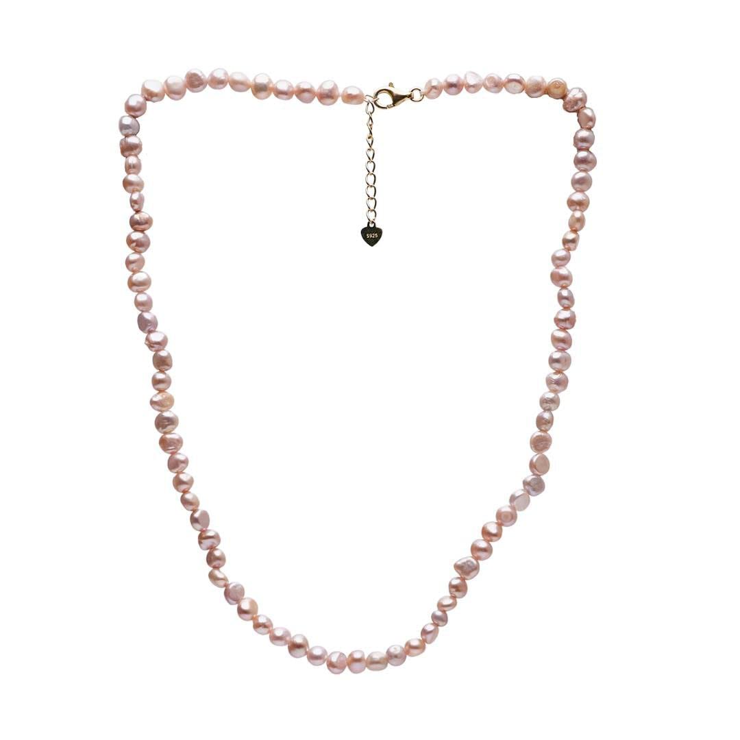Purple Baroque Freshwater Pearl Choker