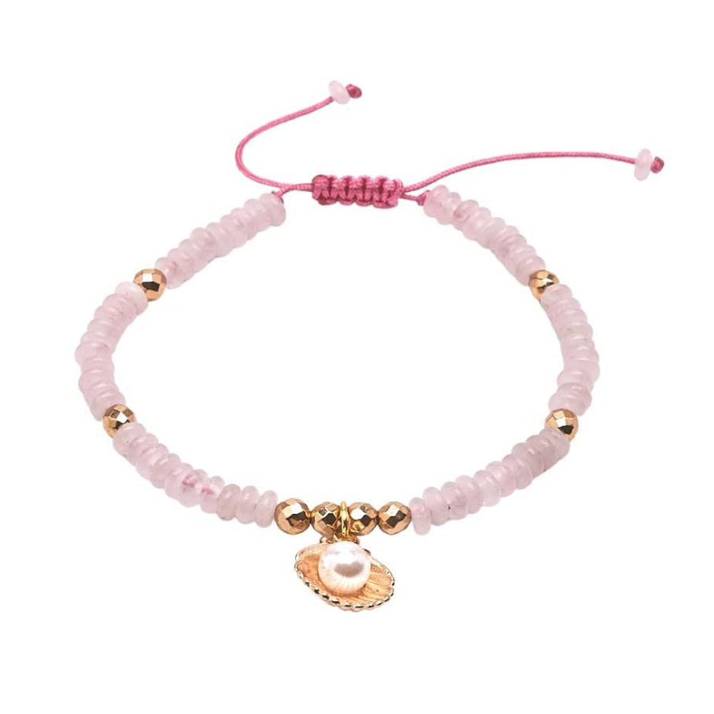 Women's Handmade Gemstone Bracelet | 4mm Natural Gemstone Adjustable Bracelet Pink, Blue, and Multicolor Options for Women