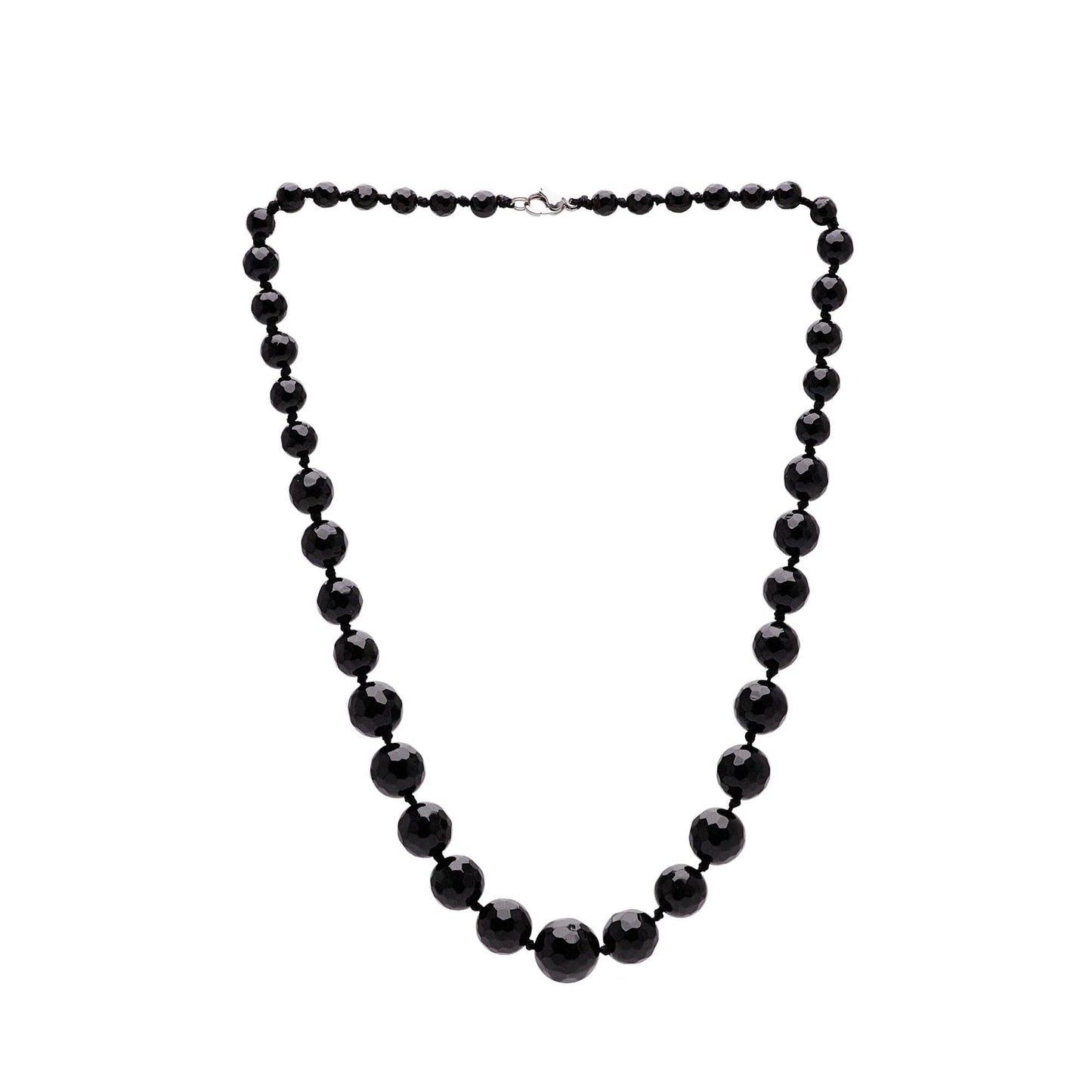 Women's Beaded Necklace | Natural Agate Gemstone Necklace with 6-14mm Beads
