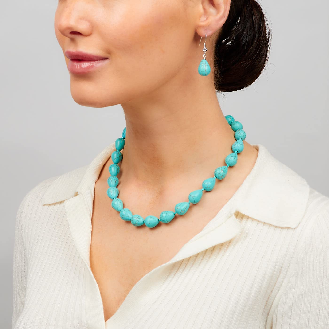 blue turquoise necklace