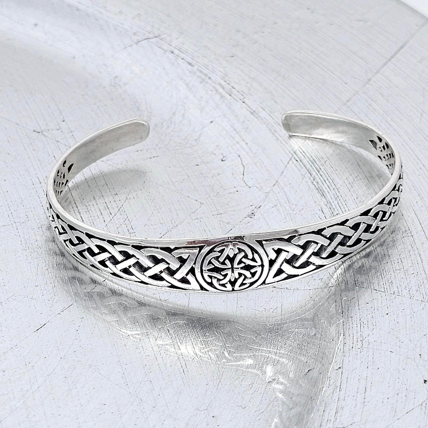 silver bangle for women