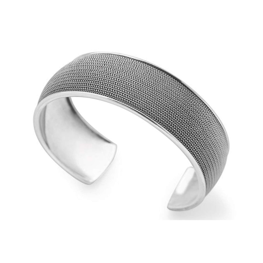 Braided Design Open Cuff