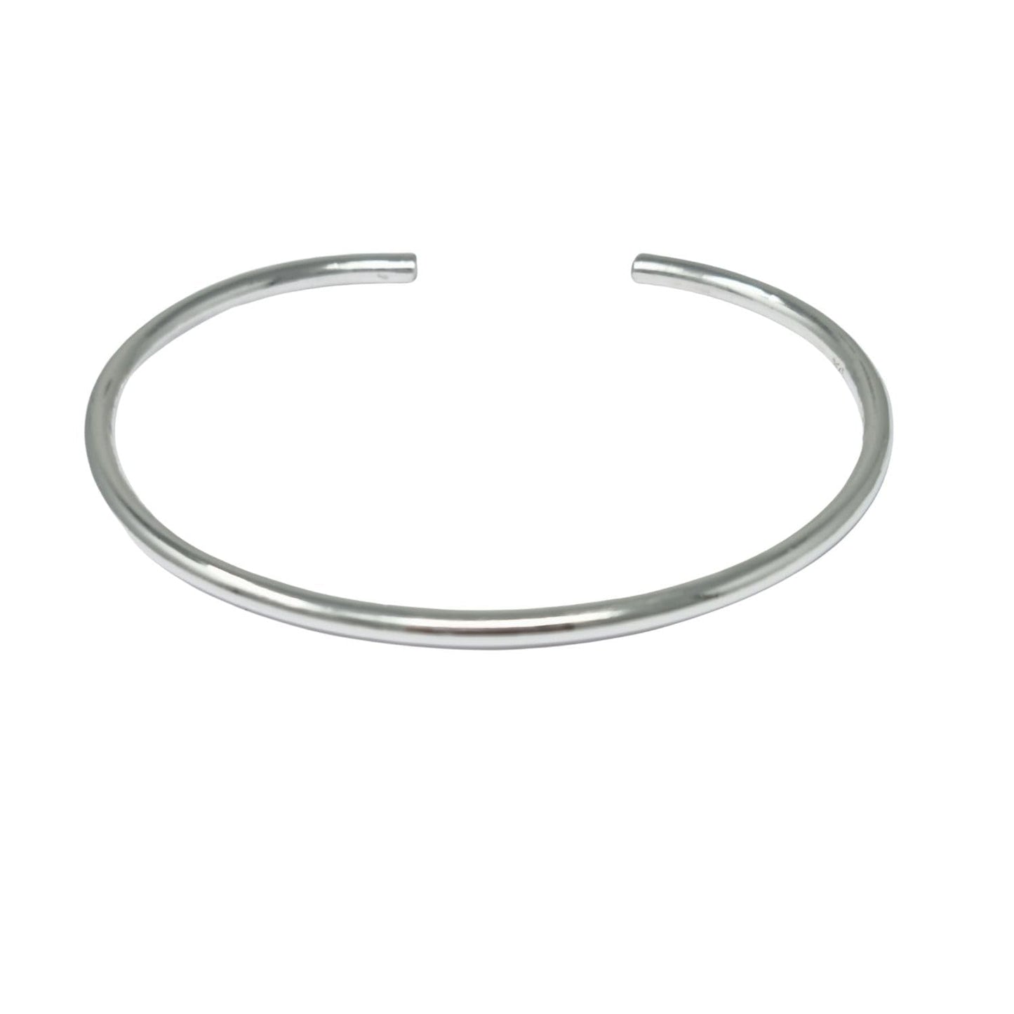 silver bar bangle