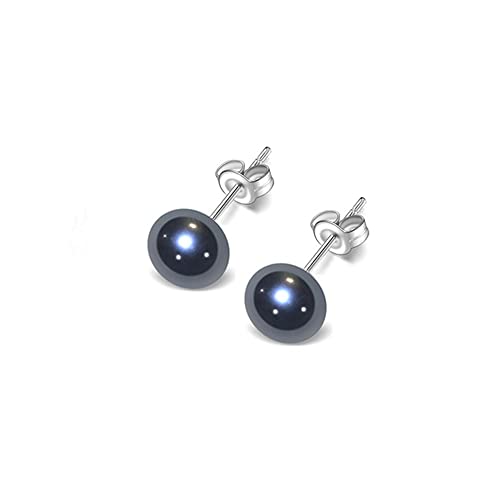 Elegant Pearl Stud Earrings for Women | 7mm Freshwater Pearls with 925 Sterling Silver