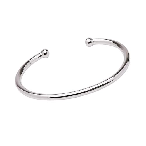925 sterling silver torque bangle bracelet