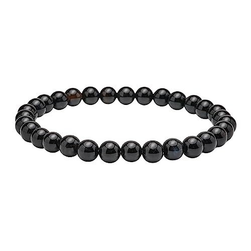 6mm Gemstone Bracelet | Handmade Stretchy Beaded Jewelry for Women and Men