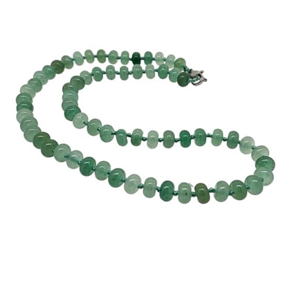 Women's Gemstone Beaded Necklace | Handmade 8mm Natural Gemstone Necklace Stylish Jewelry for Women
