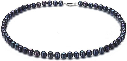 Black Pearl Necklace