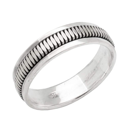 925 sterling silver spinning ring 