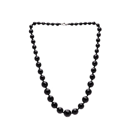 Women's Beaded Necklace | Natural Agate Gemstone Necklace with 6-14mm Beads