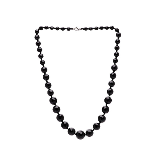 Women's Beaded Necklace | Natural Agate Gemstone Necklace with 6-14mm Beads