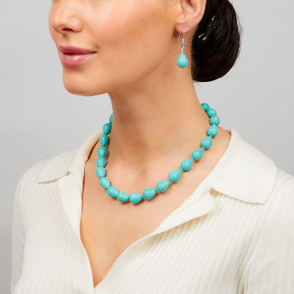blue turquoise necklace