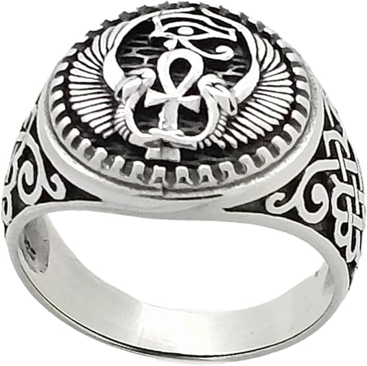  Egypt Eye Ring for Men