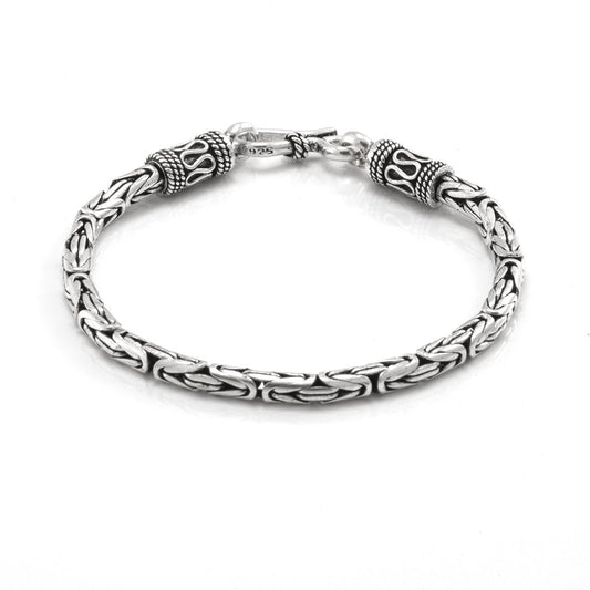 bali  silver chain bracelet