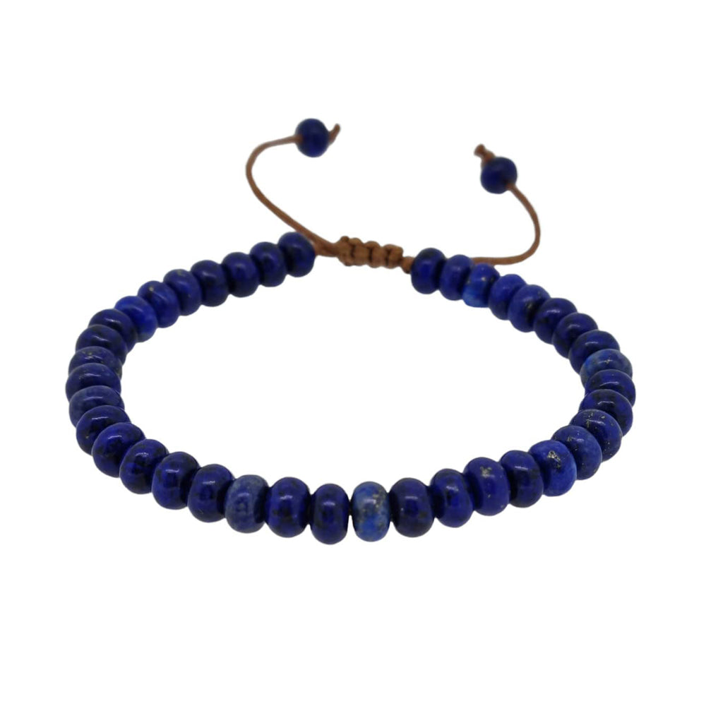 Unisex Gemstone Beaded Bracelet | Handmade 6mm Beaded Gemstone Bracelet Presented in Gift Box