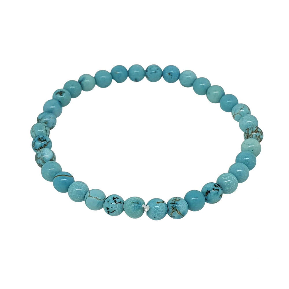 6mm Gemstone Bracelet | Handmade Stretchy Beaded Jewelry for Women and Men