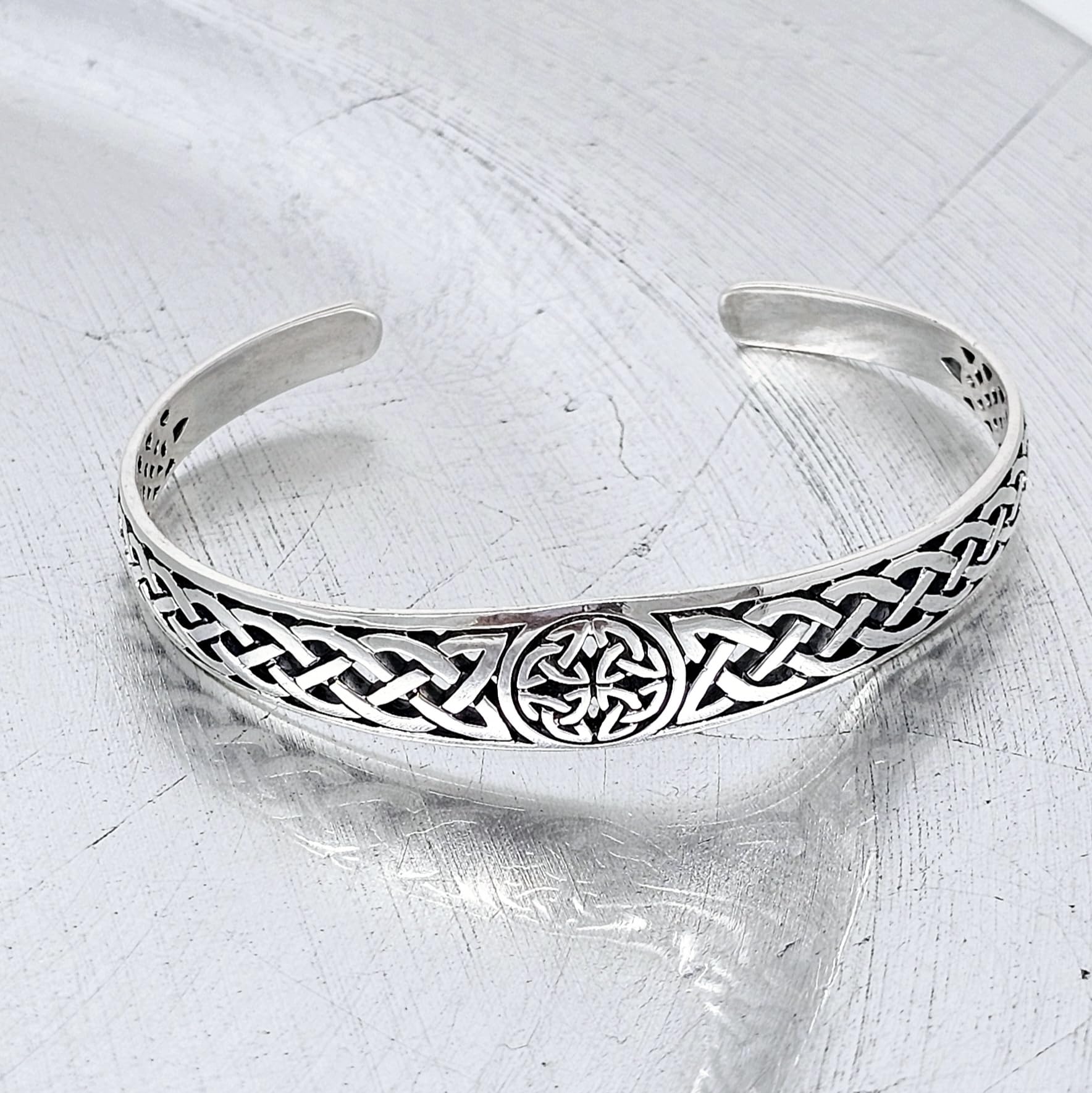 silver bangle for women