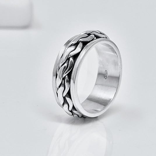 SILVER RING FOR MEN 