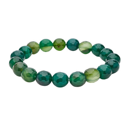 10mm Gemstone Bracelet | Handmade Healing Crystal Stretch Beaded Jewelry for Men and Women