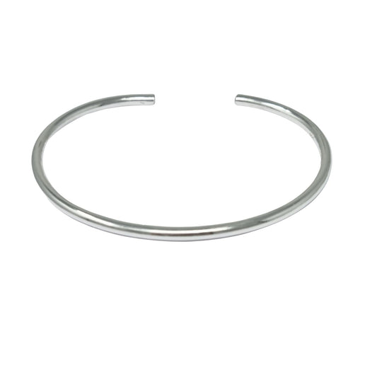 silver bar bangle